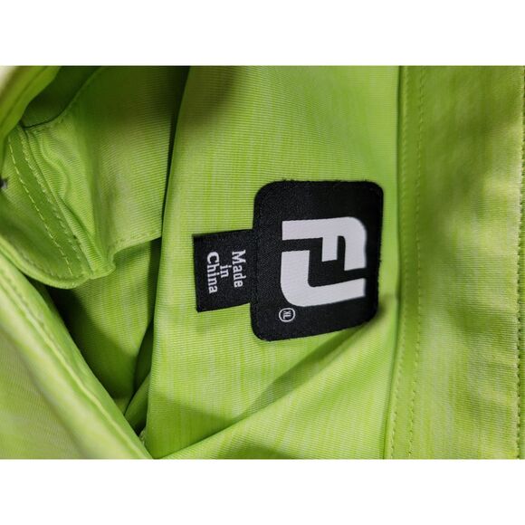 FootJoy Men's Green Polo Shirt - XL - Picture 5 of 7